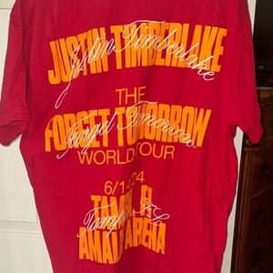 Justin Timberlake Tampa Show Shirt
